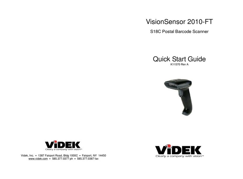 Videk VisionSensor 2010-FT quick start guide