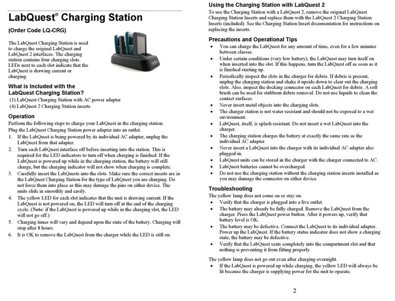 Vernier LabQuest quick start guide