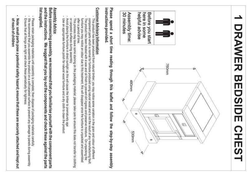 Argos Puerto Rico 641/7697 Assembly instructions