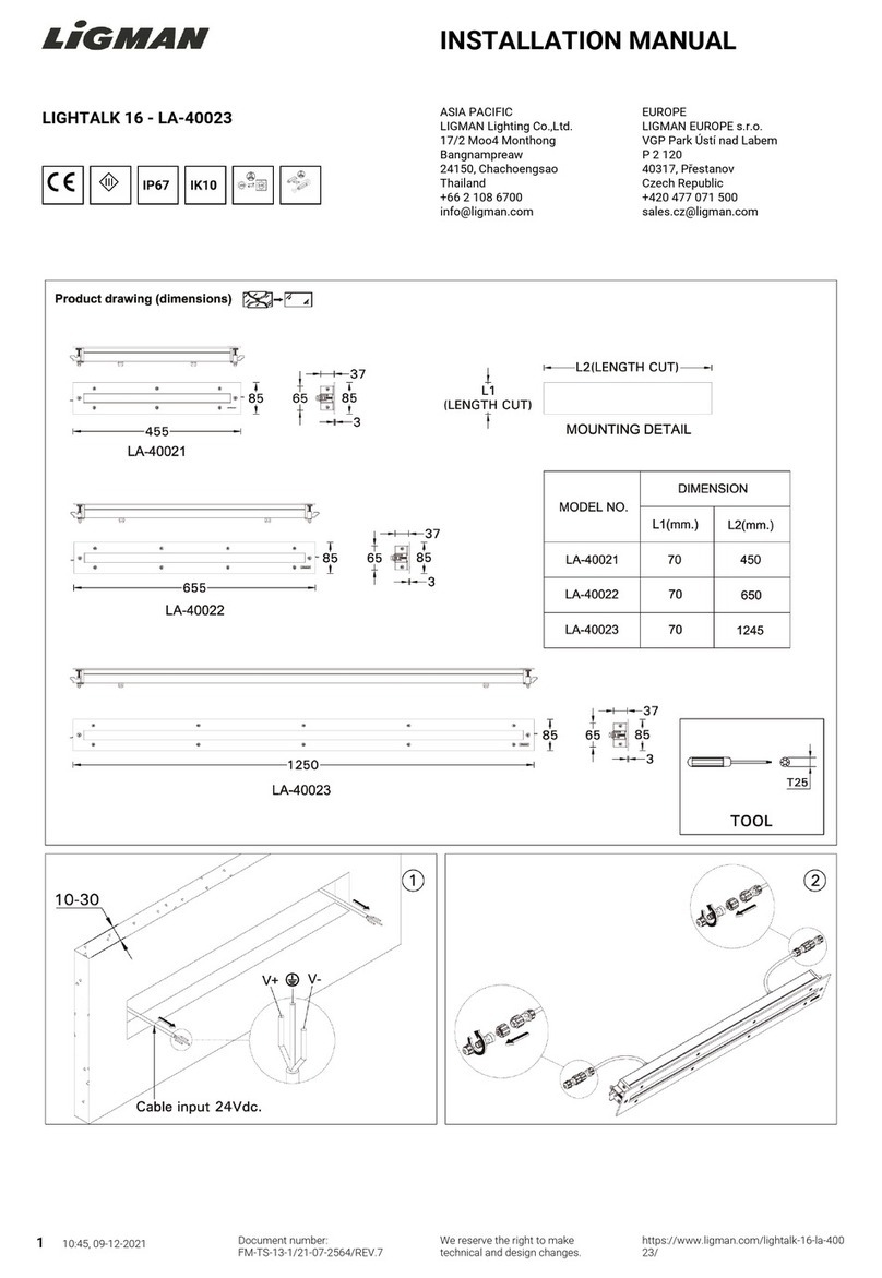 LIGMAN LIGHTALK 16 User manual