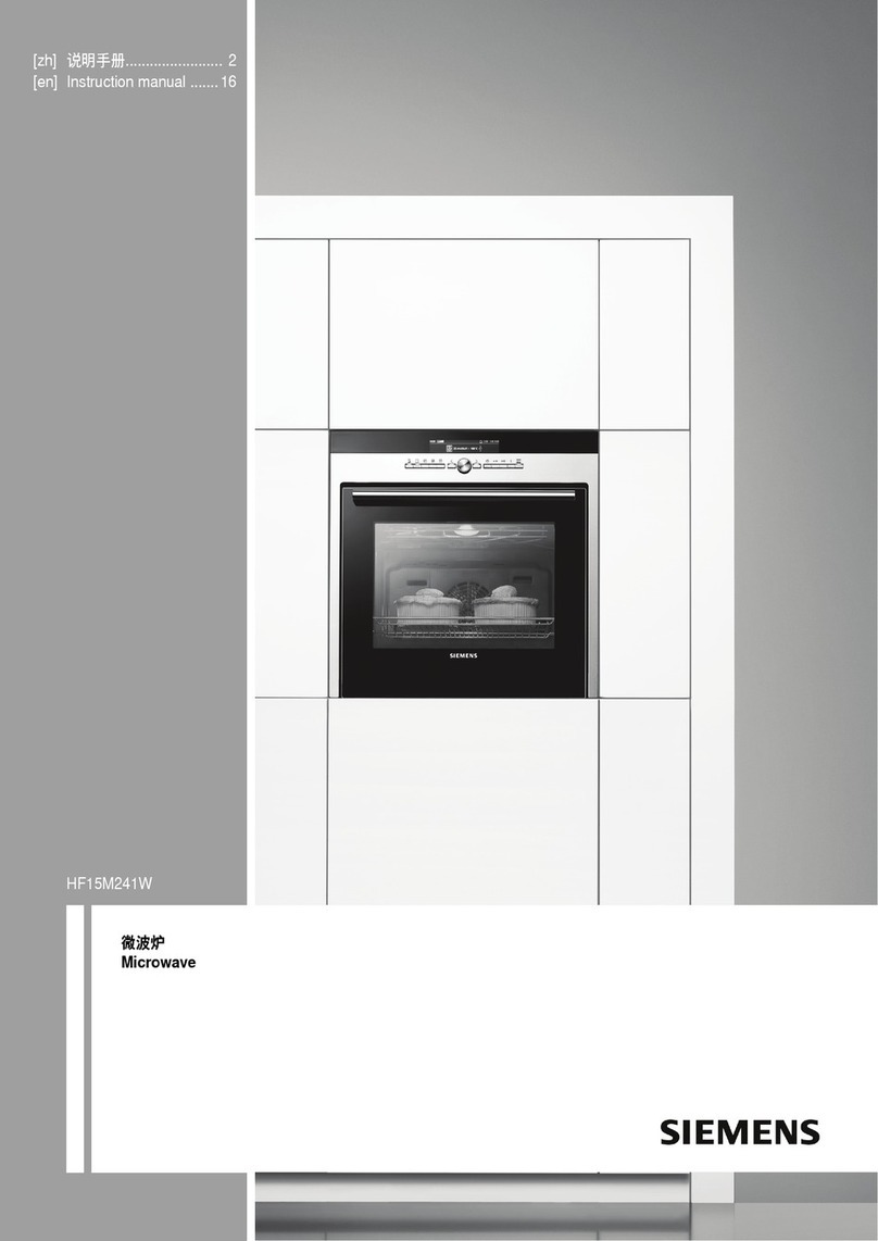 Siemens HF15M241W instruction manual