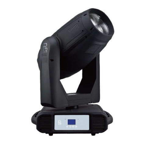 PR Lighting PR-6000 FRAMING user manual