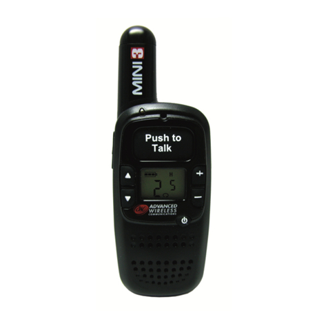 Advanced Wireless Communications Mini 3 quick start guide Advanced Wireless Communications Mini 3 quick start guide
