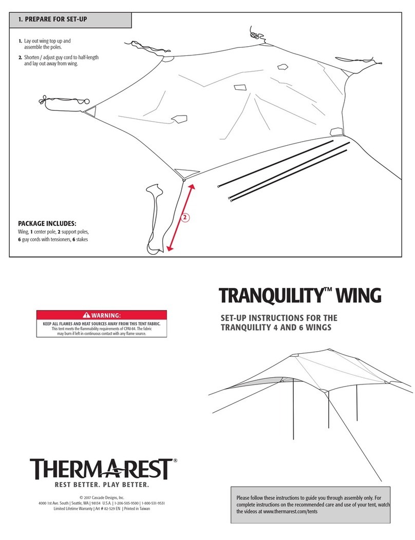 Thermarest TRANQUILITY WING User manual