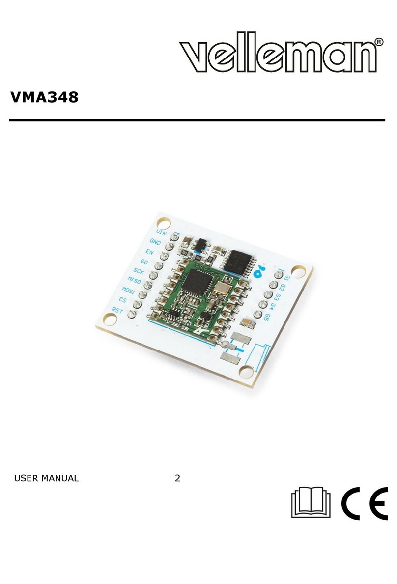 Velleman RFM69HCW User manual