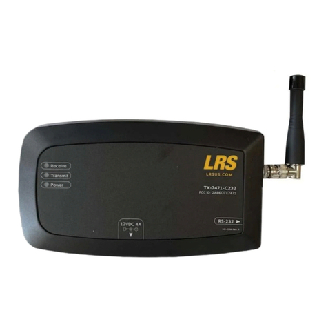 LRS TX-7471-C232 User manual