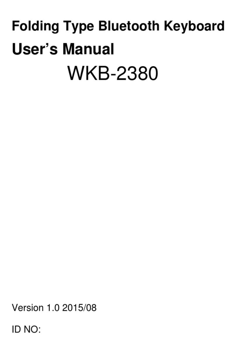 Ortek WKB-2380 user manual