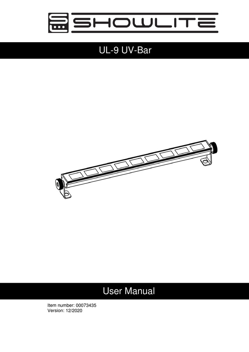 Showlite UL-9 user manual
