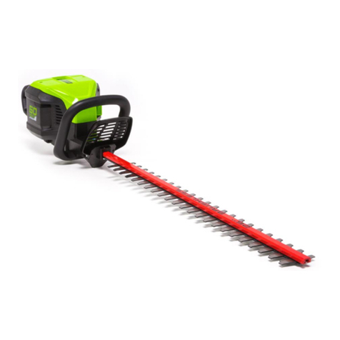 GreenWorks Pro HT60L00 owner's manual