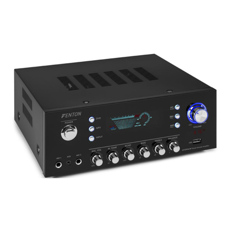 Fenton AV120FM-BT User manual Fenton AV120FM-BT User manual