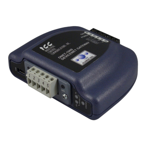 ICC DNET-1000 instruction manual