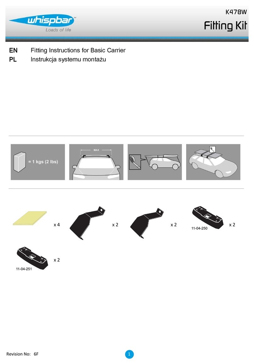 Whispbar K478W User manual