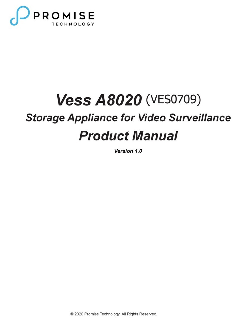 Promise Vess A8020 User manual Promise Vess A8020 User manual