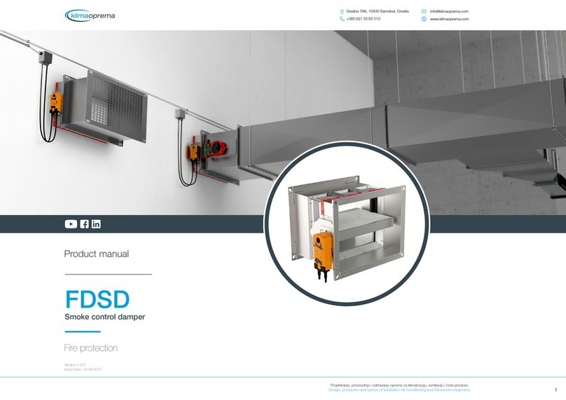 klimaoprema FDSD product manual