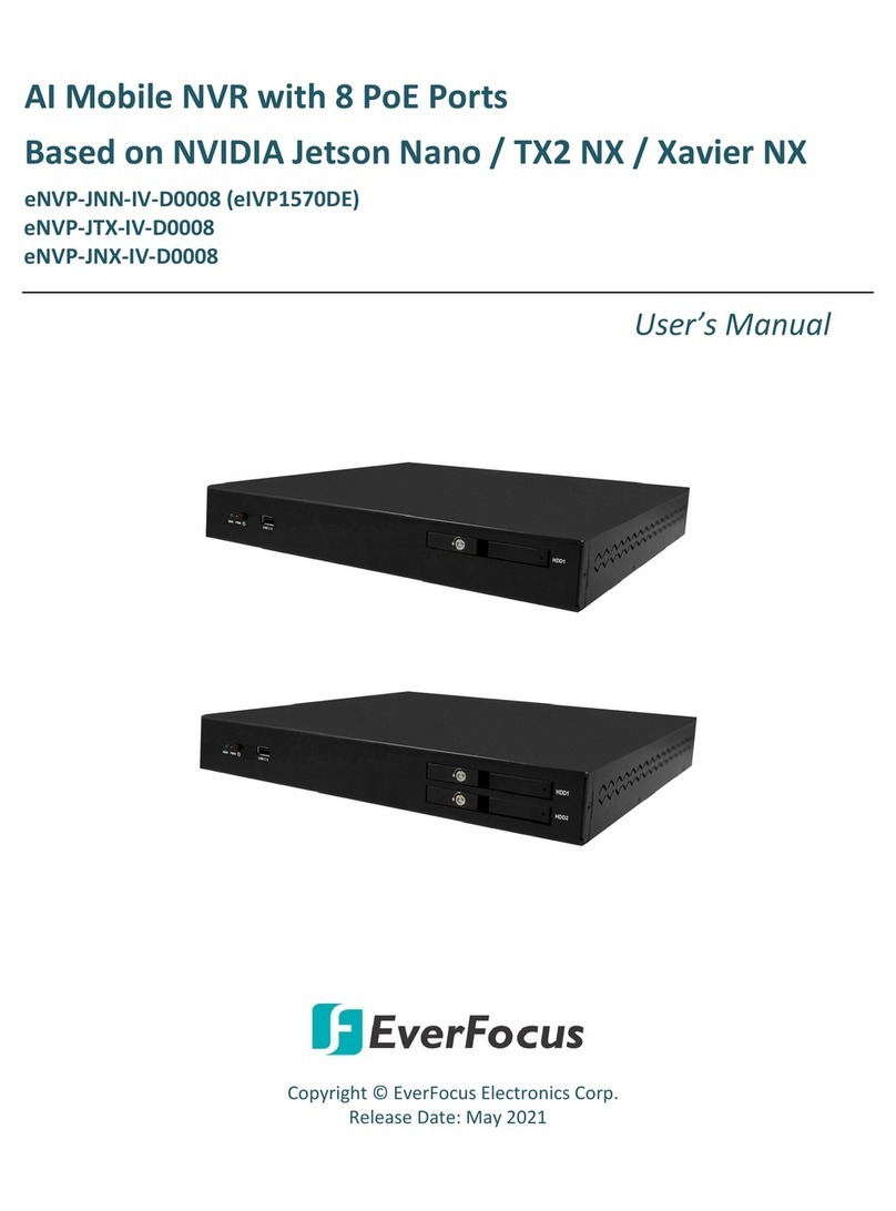 EverFocus eNVP-JNN-IV-D0008 user manual
