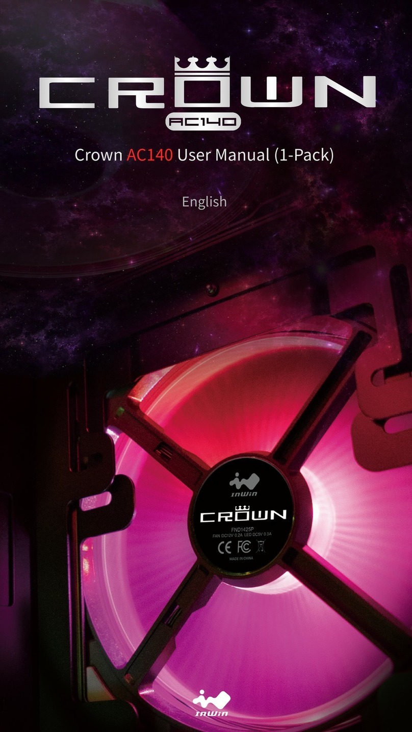 InWin CROWN AC140 User manual