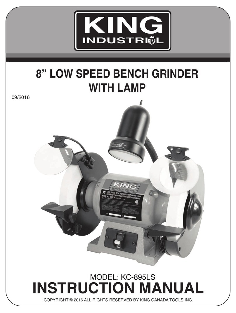 King Industrial KC-895LS instruction manual