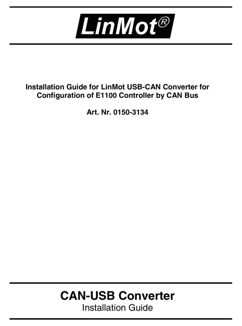 LinMot 0150-3134 installation guide