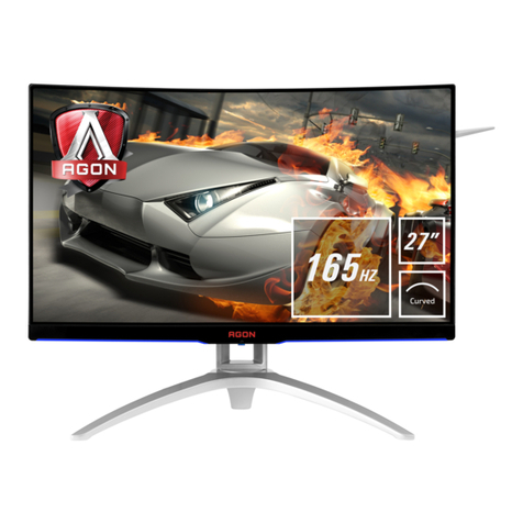 AOC AG272FCX User manual