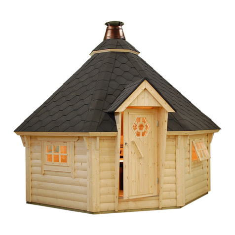 Palmako Pavilion PAV44-3838 User manual