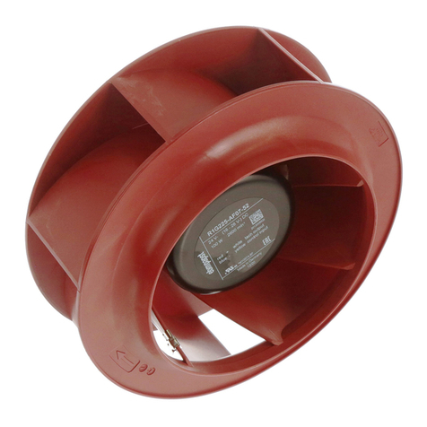 Ebmpapst R1G225-AF07-52 User manual