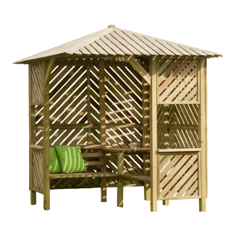 Zest 4 Leisure Brighton Corner Arbour User manual Zest 4 Leisure Brighton Corner Arbour User manual