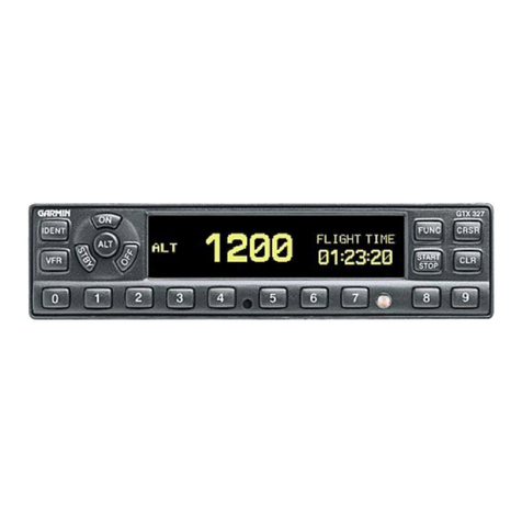 Garmin 327 manual