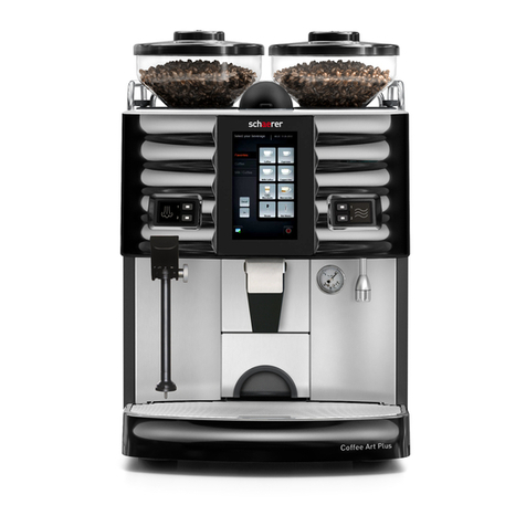 Schaerer Coffee Art C Touch Daily cleaning instructions