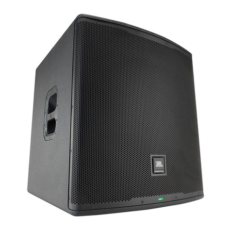 Harman JBL EON 718S quick start guide