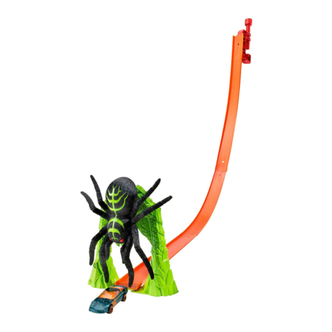 Mattel HotWheels SPIDER SLAM BGH92 instructions