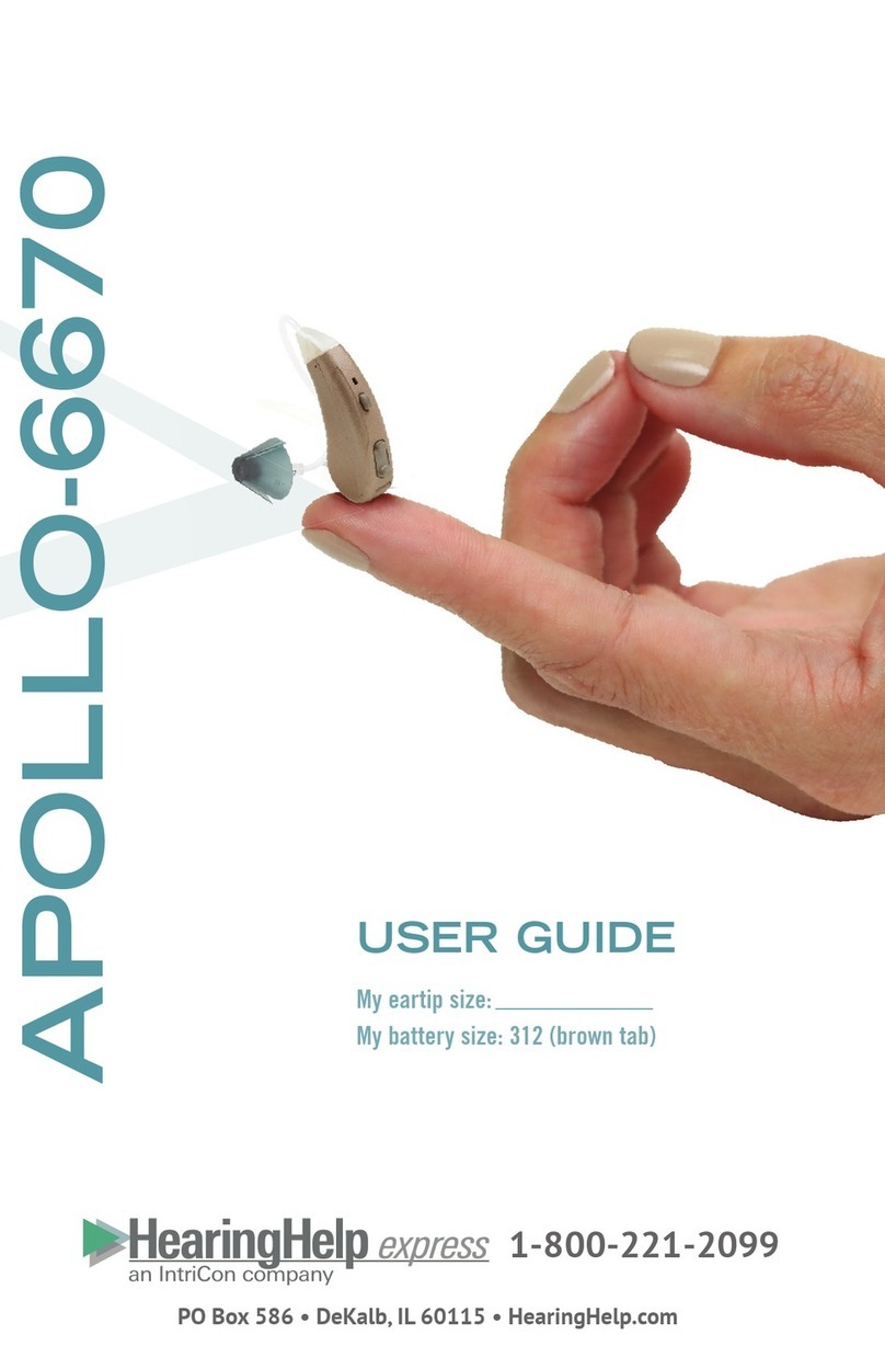 Hearing Help Express APOLLO-6670 user guide