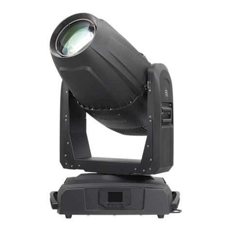 PR Lighting AQUA LED 3000-W FRAMING User manual PR Lighting AQUA LED 3000-W FRAMING User manual