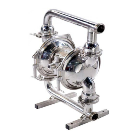 Blagdon Pump B5005 Series Parts list manual