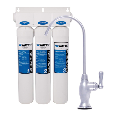 Watts PWSYS-UF-KC3 User manual
