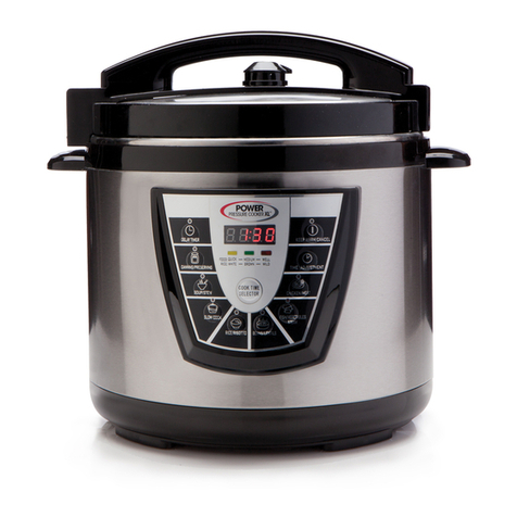 Power Pressure Cooker XL PPC770-1 User manual