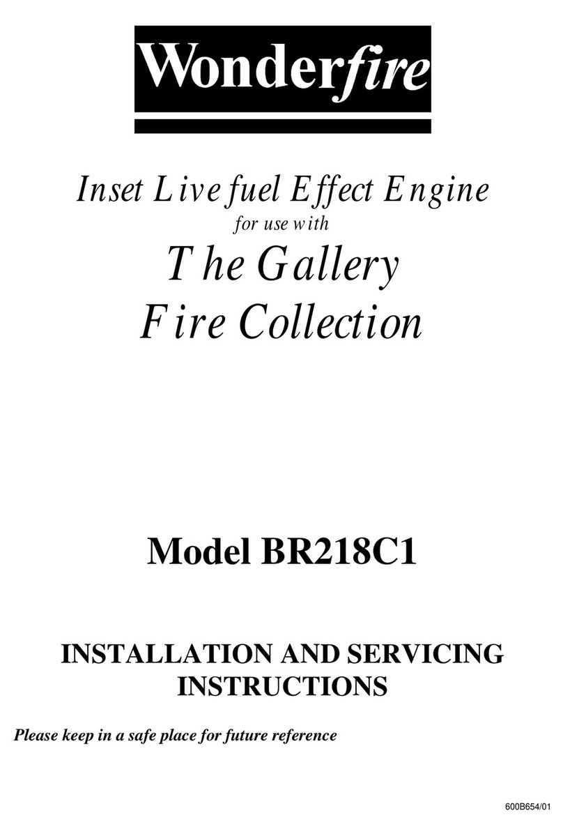 Wonderfire The Gallery BR218C1 User guide Wonderfire The Gallery BR218C1 User guide