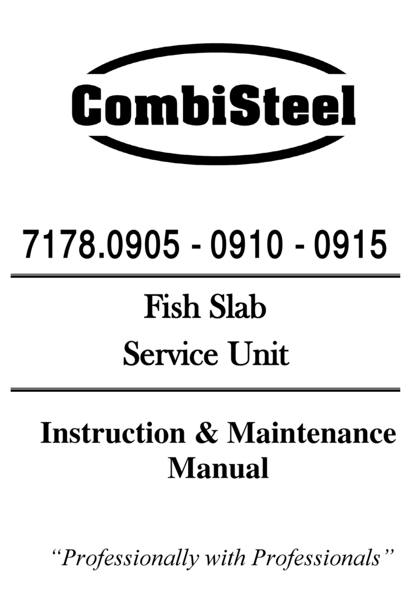 CombiSteel 7178.0905 Instruction & maintenance manual
