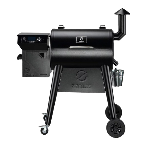 Z GRILLS ZPG-450B owner's manual