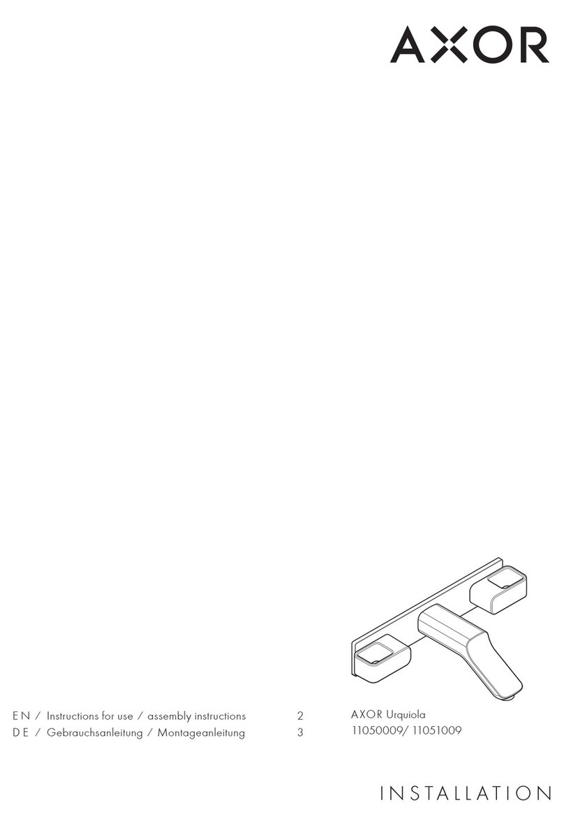 Hans Grohe AXOR Urquiola 11050009 Manual Hans Grohe AXOR Urquiola 11050009 Manual