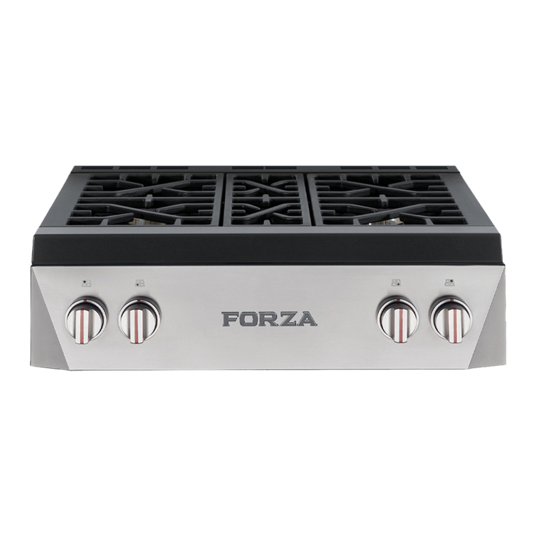 Forza FRT304GN use and care manual