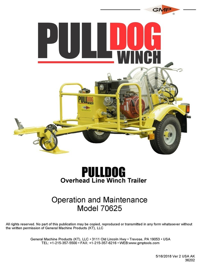 GMP PULLDOG 70625 Operation and maintenance