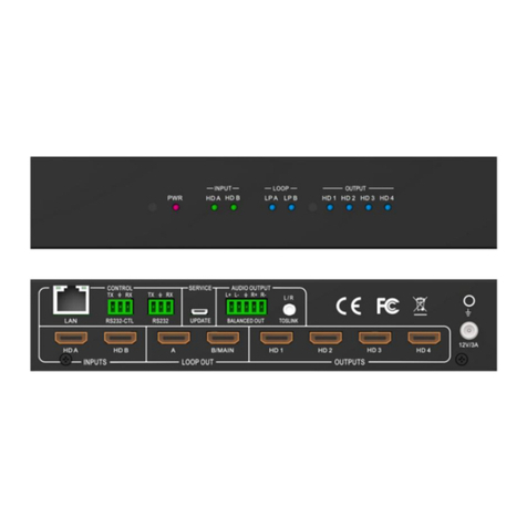 Brightlink BL-VW22-4K60-GUI User manual