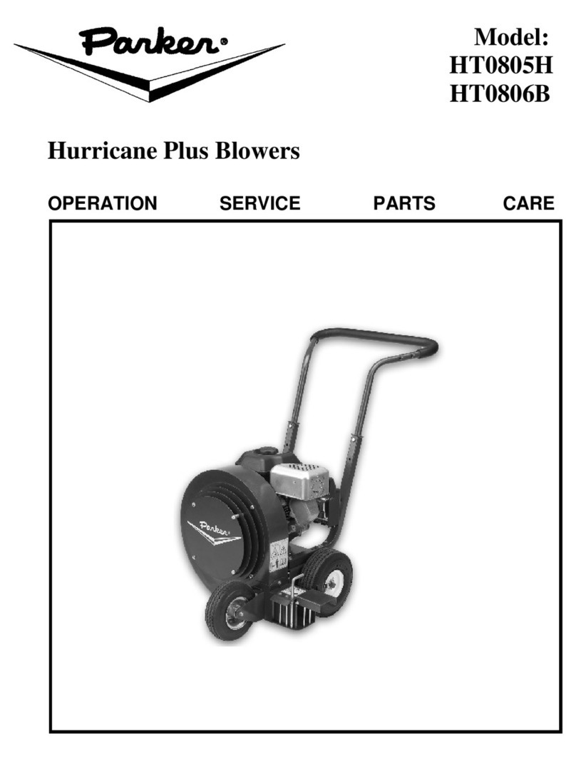 Parker Hurricane Plus HT0805H Operation service parts care