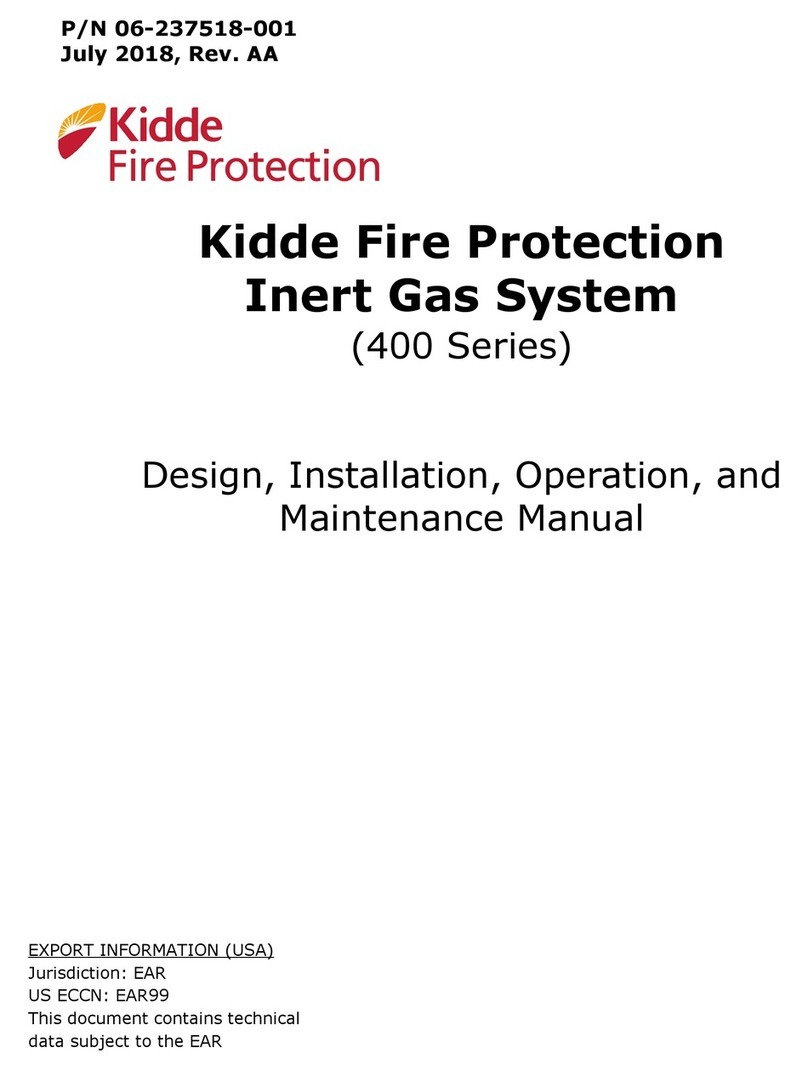 Kidde Fire Protection 400 Series User manual