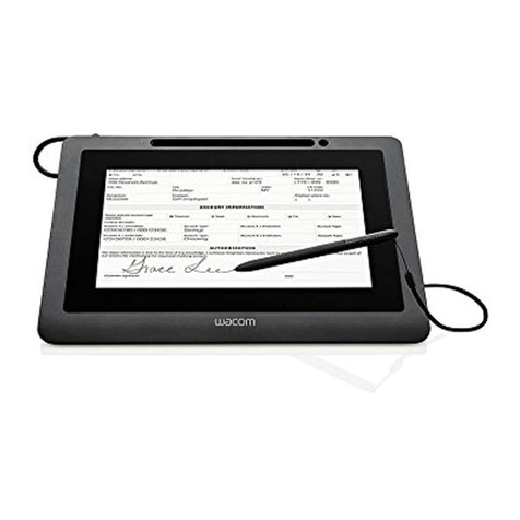 Wacom DTU-1031X user manual