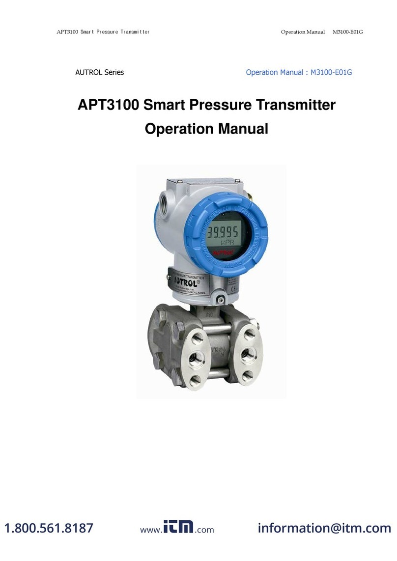 Itm AUTROL Series Operation manual