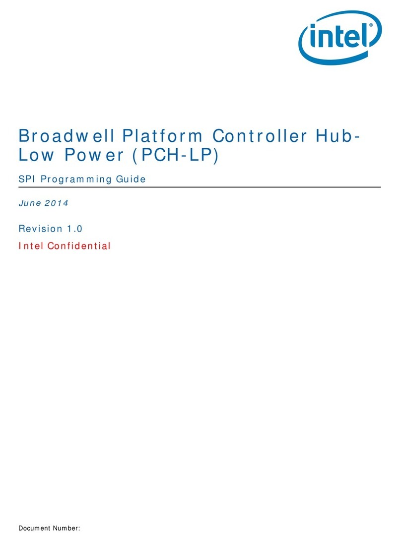 Intel PCH-LP Operating instructions