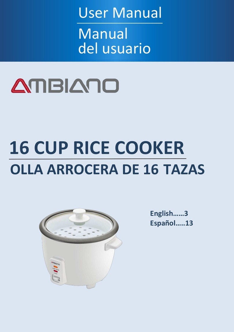 Ambiano RC15-G user manual