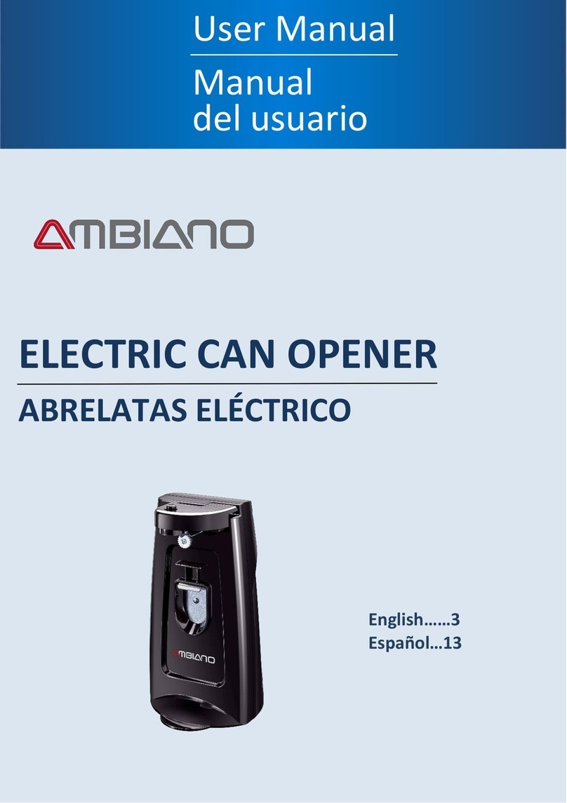 Ambiano 72813A1 user manual
