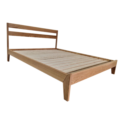 Origin SINGLE BEDFRAME quick start guide